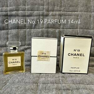 未使用 CHANEL シャネル No.19 PARFUM パルファム 香水 14ml