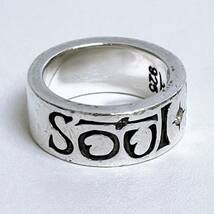 Soul Fetish　ソウルフェティッシュ　2003年　SV925　スターリングシルバー　銀製品　指輪　リング　14～15号　中古_画像2