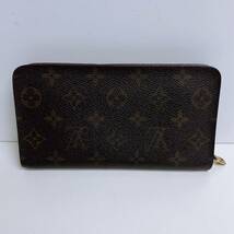 廃番品　LOUIS VUITTON　ルイ・ヴィトン　モノグラム　ポルトモネ・ジップ　M61727　ラウンドファスナー　長財布　中古美品_画像2