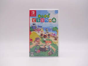 054/BG007★中古品★Nintendo Switch★スイッチソフト あつまれ どうぶつの森