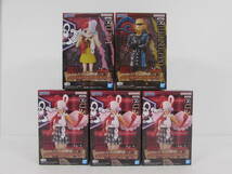 091/F080★未使用★フィギュア★【5個セット】ONE PIECE FILM RED DXF -THE GRANDLINE SERIES- UTA・HELMEPPO -ウタ・ヘルメッポ-_画像1