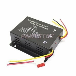 DC-DC 24V → 12V 電圧変換器 コンバーター デコデコ + オーディオ配線 セット ギボシ付 【安心のヒューズ付き】在庫あり /14-1+28-130:の画像2