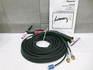 B-g406【未使用品】Panasonic TIGトーチ YT-30TSW2TAG 水冷式 300A 4M パナソニック TIG溶接トーチ デジタル 標準 純正