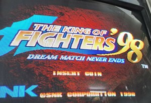 SNK　ネオジオ　MVSソフト　KOF98　THE KING OF FIGHTERS 98 