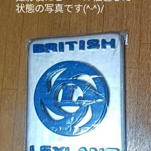 ★世界に一つだけ(^-^)/■BRITISH LEYLAND■ 木製オブジェ看板 手作り エナメル塗装 重厚感 ※おまけステッカー2枚付 BMC GB DOWNTON MINIの画像5