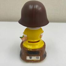 くみちゃん　警信　貯金箱　ソフビ　昭和レトロ 約10cm_画像2