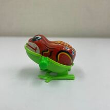 ブリキ　カエル　玩具　ゼンマイ式　長さ4cm_画像2