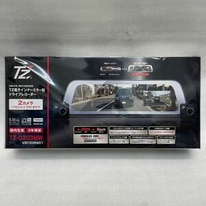 【日本製】 TZ 電子インナーミラー型 ドライブレコーダー 2カメラタイプ （フロント+本体+リヤ） TZ-D203MW V9TZDR401 (トヨタのオリジナルブランド)