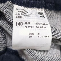 【送料無料】UNIQLO　ユニクロ　レギンス　140cm　キッズ　子供服_画像4