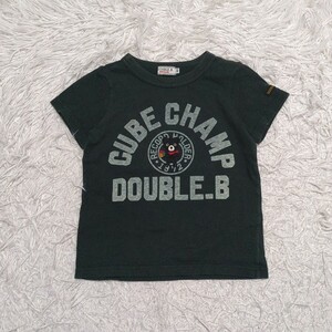 【送料無料】DOUBLE.B　ダブルビー　MIKIHOUSE　ミキハウス　半袖　Tシャツ　100cm　Bくん　キッズ　子供服