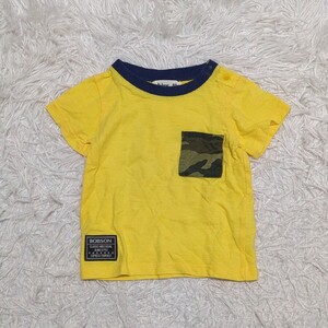 [ free shipping ]BOBSON Bobson Kim rattan short sleeves T-shirt 80cm baby child clothes 