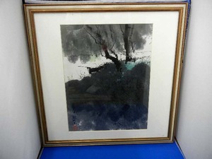 Art hand Auction 10185 Shinsaku Yonaha Asahi/Yonaha Asahi Pintura a la acuarela, cuadro, acuarela, Naturaleza, Pintura de paisaje