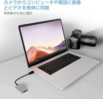 CFexpressカードリーダータイプB USB 3.1 Gen 2 10Gbps CFexpressリーダーポータブルアルミニウムCFexpressメモリカードアダプター_画像5