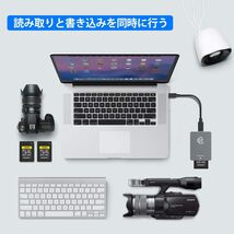 CFexpressタイプAリーダー ポータブル USB 3.1 Gen 2 CFexpressタイプAカードリーダー、Thunderbolt3ポート接続CFexpressリーダーサポート_画像4