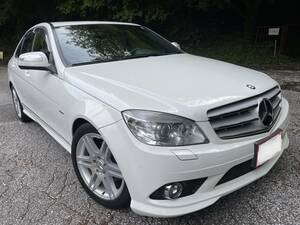 2008　W204 メルセデスベンツ　C250 アVanギャルドS　 希少なLeft Hand Drive　　89500キロ　　故障部品交換済み　一時de-registration済み　