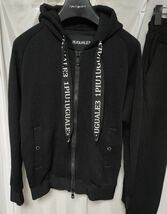 1piu1uguale3 SPORT 113 SPORT THESAINT MAFIA SPORT KNIT スポーツニット パーカー パンツ セットアップ 上下合計定価140,800円_画像3