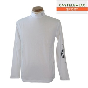 【春夏SALE】カステルバジャック スポーツ/CASTELBAJAC プリントインナーTシャツ 50/2Lサイズ 154-白系