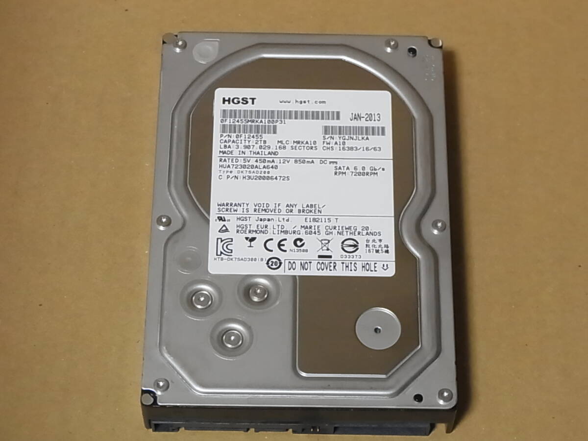 2025年最新】Yahoo!オークション -hgst hdd huaの中古品・新品 2025年最新】Yahoo!オークション -hgst hdd huaの中古品・新品