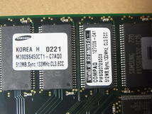 ◆HP・COMPAQ純正/Samsung PC133R ECC Registered 512MBx2枚セット 合計1GB (DDR861)_画像3