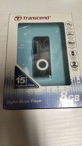 COQ725 Transcend MP300 8GB Digital Music Player MP3プレーヤー ブラック TS8GMP300K 現状品 新品未使用品未開封