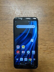 IY0913 docomo SIMフリー AQUOS sens2 SH-01L SHARP 4Gスマホ 簡易確認＆簡易清掃＆初期化OK 判定○ WebにてSIMロック解除受付手続済