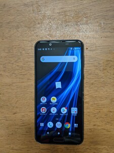 IY1033 docomo SIMフリー AQUOS sens2 SH-01L SHARP 4Gスマホ 簡易確認＆簡易清掃＆初期化OK 判定○ WebにてSIMロック解除受付手続済