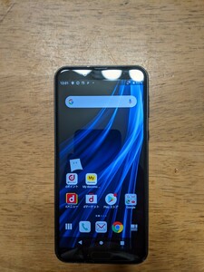 IY1172 docomo SIMフリー AQUOS sens2 SH-01L SHARP 4Gスマホ 簡易確認＆簡易清掃＆初期化OK 判定○ WebにてSIMロック解除受付手続済