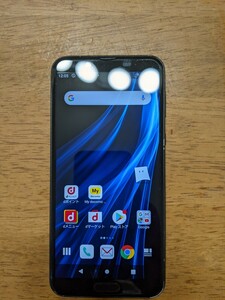 IY1179 docomo SIMフリー AQUOS sens2 SH-01L SHARP 4Gスマホ 簡易確認＆簡易清掃＆初期化OK 判定○ WebにてSIMロック解除受付手続済