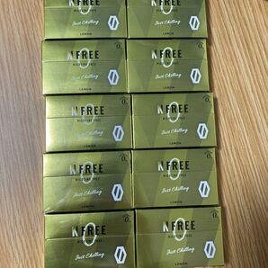 N FREE エヌフリー レモン 10箱セット ニコチンレス iQOS互換機 禁煙グッズ ヒートスティック