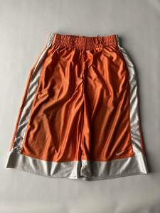 NIKE Nike basket pants M orange | silver 