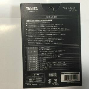 品未使用 TANITA ALCOHOL CHECKER タニタ アルコールチェッカー HC-310 飲酒運転対策 測定器 未使用 の画像4