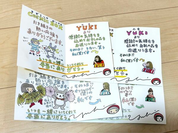 YUKI FC限定 COSMICBOX ピンバッジ