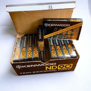 新品未使用 箱付き ケンウッド kenwood カセットテープ カセット テープ 10本 ノーマルポジション ノーポジ typeⅠ