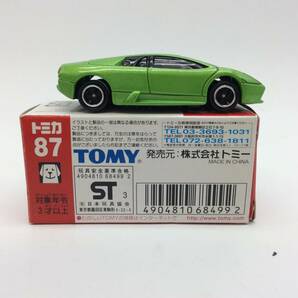 #0659 トミカ 87 ランボルギーニ ムルシエラゴ（初回特別カラー）1/62スケールの画像5