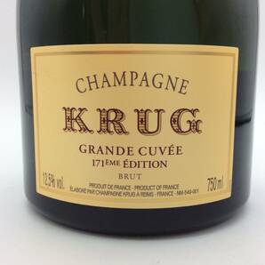 ＃0978 新品未開栓 クリュッグ グラン キュベ/KRUG GRANDE CUVEE 750ml 12.5% シャンパン シャンパーニュ ワイン 果実酒の画像4