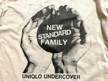 ユニクロ × アンダーカバー UNIQLO × UNDER COVER 2012 NEW STANDARD FAMILY 立体裁断 7部丈 カットソー ロングTシャツ XL_画像4