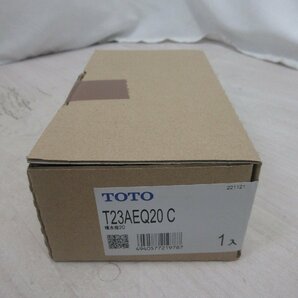 1341 激安新品！TOTO 横水栓 送り座付 20mm レバー式 壁付き 単水栓 洗面手洗い T23AEQ20Cの画像5