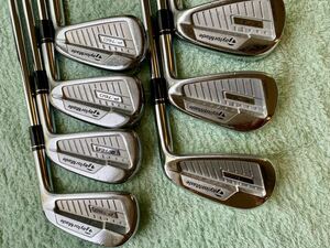 テーラーメイド P760 N.S.PRO MODUS3 TOUR120 S 4-Pｗ 7本セット・中古