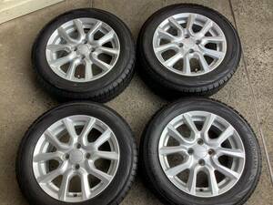 M7177 ホンダ純正 Modulo 15インチ 6J +50＆185/60R15 2021年製 スタッドレス 4本 フィット シャトル グレイス インサイト