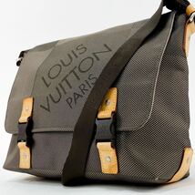 1円 Louis Vuitton ダミエ ジェアン ルー ショルダーバッグ 鞄 ノワール メッセンジャー メンズ　ジュアン M93077 ルイヴィトン_画像1