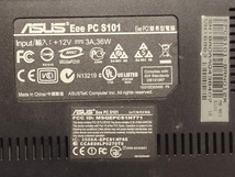 ASUS Eee PC S101 ノートパソコン 本体＆ACアダプタ― ジャンク品_画像3