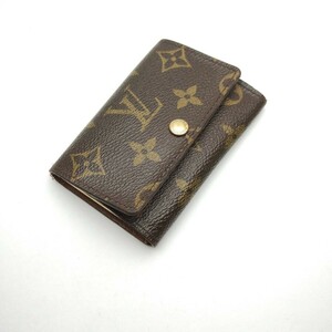 ルイヴィトン　LOUISVUITTON　キーケース　モノグラム　6連　メモ２