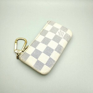 ルイヴィトン　LOUISVUITTON　ダミエアズール　ポシェットクレ　コインケース　小銭入れ　メモ３