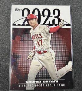 2023大谷翔平カードTopps Series 1 Greatest Hits #23GH-13