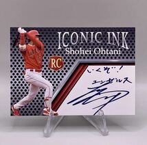 2018 大谷翔平 Iconic Ink ルーキー　プリントカード_画像1