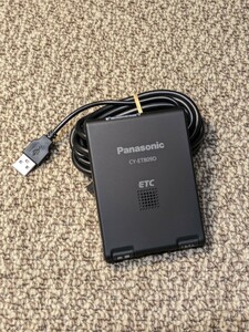 Panasonic　ETC　USB　CY-ET809D　一体型　音声案内付きです　軽自動車　軽四