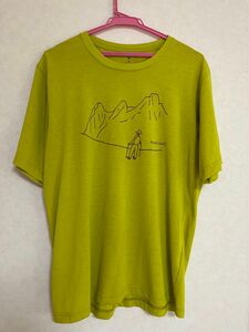 モンベル登山、トレッキング用TシャツMサイズ