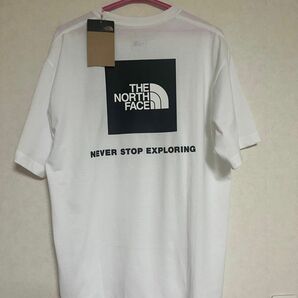 新品、未使用ノースフェイス白Tシャツ