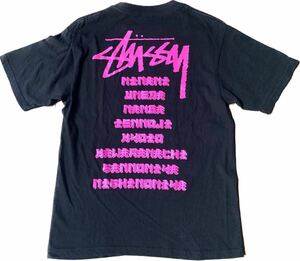 レアstussy 半袖Tシャツ ステューシー関西衆 レア【S】メキシコ製