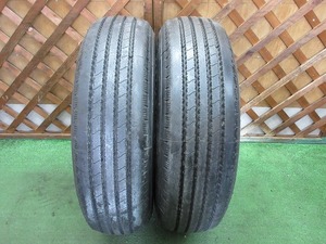 【C574】225/70R16 117/115L ヨコハマ SUPER STEEL RY108B 2本セット!!